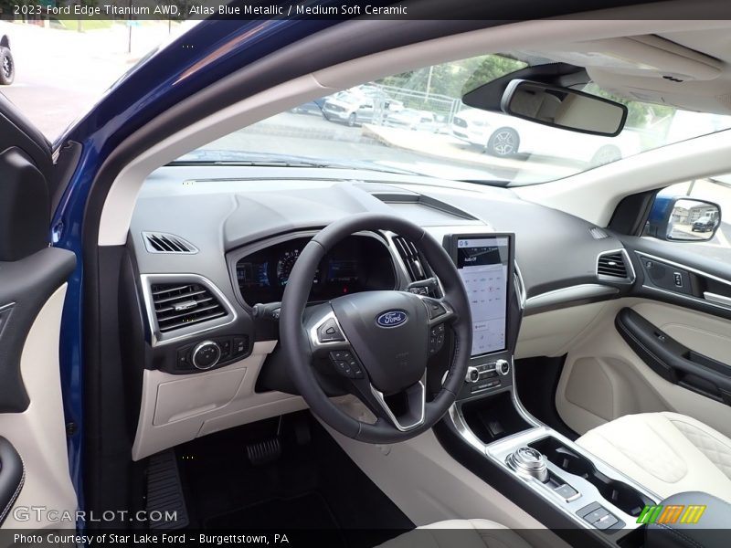 Dashboard of 2023 Edge Titanium AWD