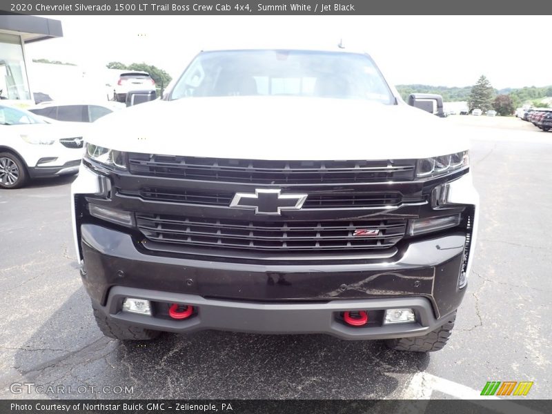 Summit White / Jet Black 2020 Chevrolet Silverado 1500 LT Trail Boss Crew Cab 4x4