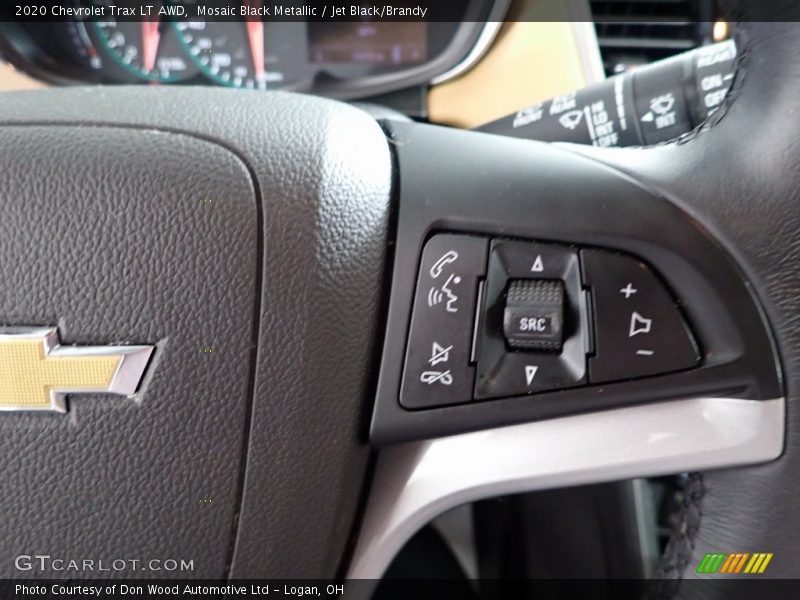 Mosaic Black Metallic / Jet Black/Brandy 2020 Chevrolet Trax LT AWD