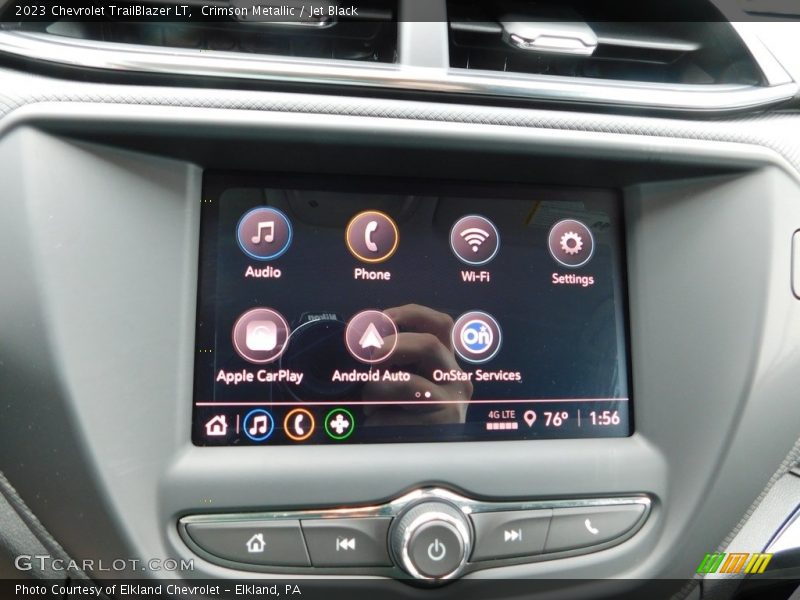 Crimson Metallic / Jet Black 2023 Chevrolet TrailBlazer LT