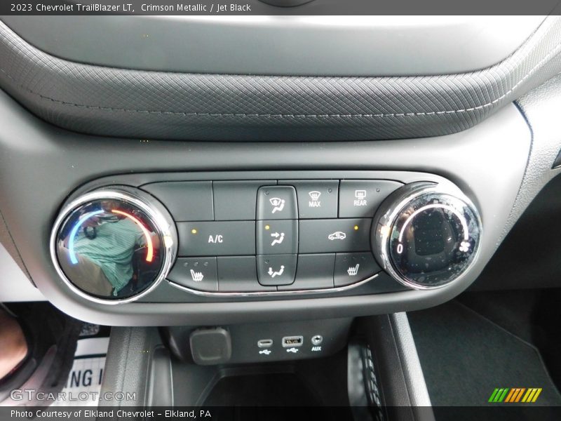 Crimson Metallic / Jet Black 2023 Chevrolet TrailBlazer LT