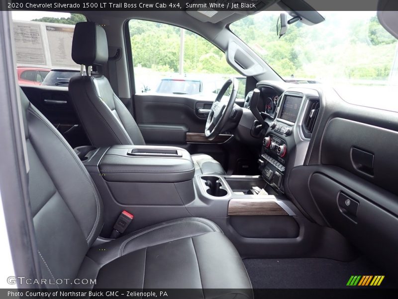 Summit White / Jet Black 2020 Chevrolet Silverado 1500 LT Trail Boss Crew Cab 4x4