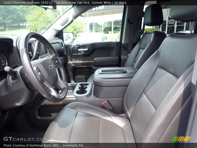 Summit White / Jet Black 2020 Chevrolet Silverado 1500 LT Trail Boss Crew Cab 4x4