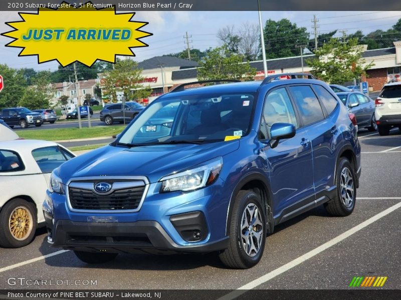 Horizon Blue Pearl / Gray 2020 Subaru Forester 2.5i Premium