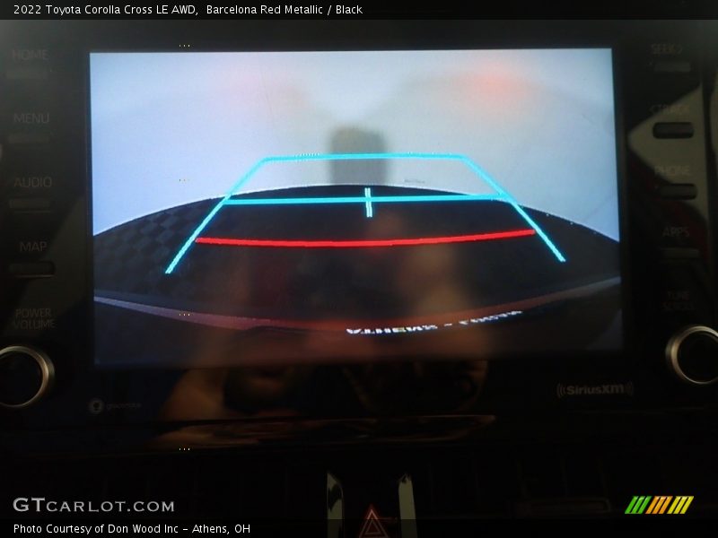 Barcelona Red Metallic / Black 2022 Toyota Corolla Cross LE AWD