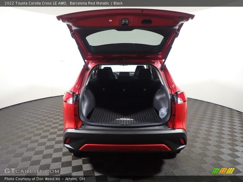 Barcelona Red Metallic / Black 2022 Toyota Corolla Cross LE AWD
