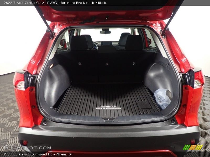  2022 Corolla Cross LE AWD Trunk