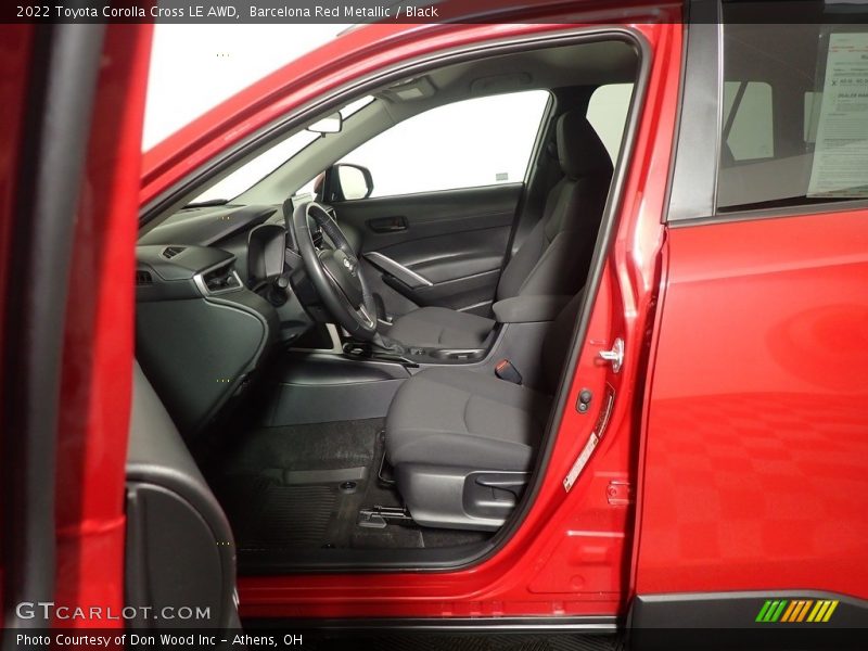 Front Seat of 2022 Corolla Cross LE AWD