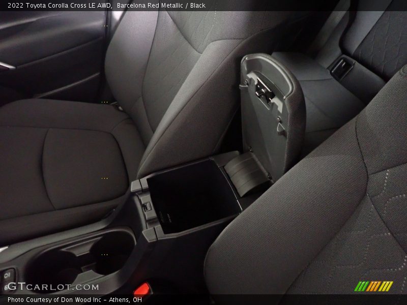 Barcelona Red Metallic / Black 2022 Toyota Corolla Cross LE AWD