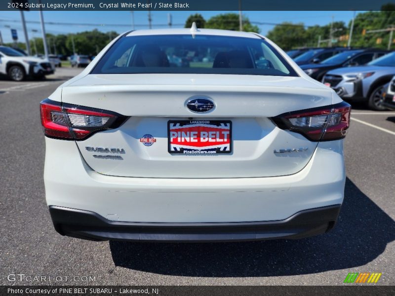 Crystal White Pearl / Slate Black 2024 Subaru Legacy Premium