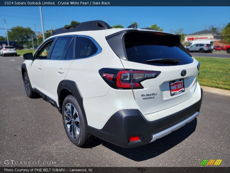 Crystal White Pearl / Slate Black 2024 Subaru Outback Limited