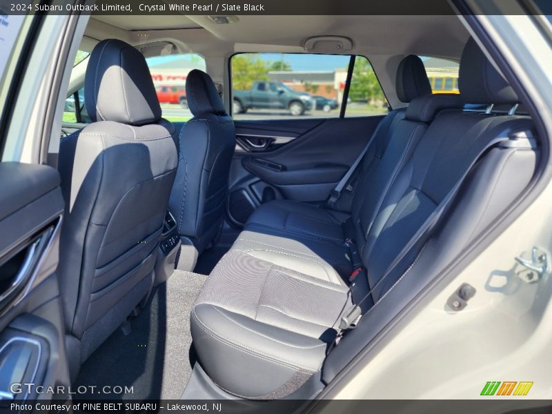 Crystal White Pearl / Slate Black 2024 Subaru Outback Limited