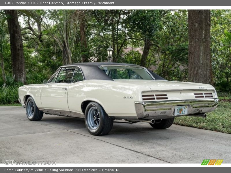 Montego Cream / Parchment 1967 Pontiac GTO 2 Door Hardtop