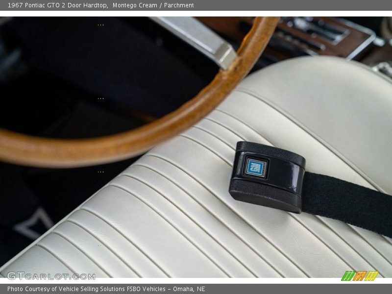 Montego Cream / Parchment 1967 Pontiac GTO 2 Door Hardtop