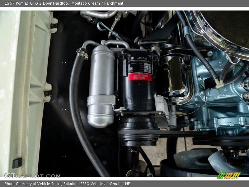  1967 GTO 2 Door Hardtop Engine - 400 cid 6.5 Liter OHV 16-Valve V8
