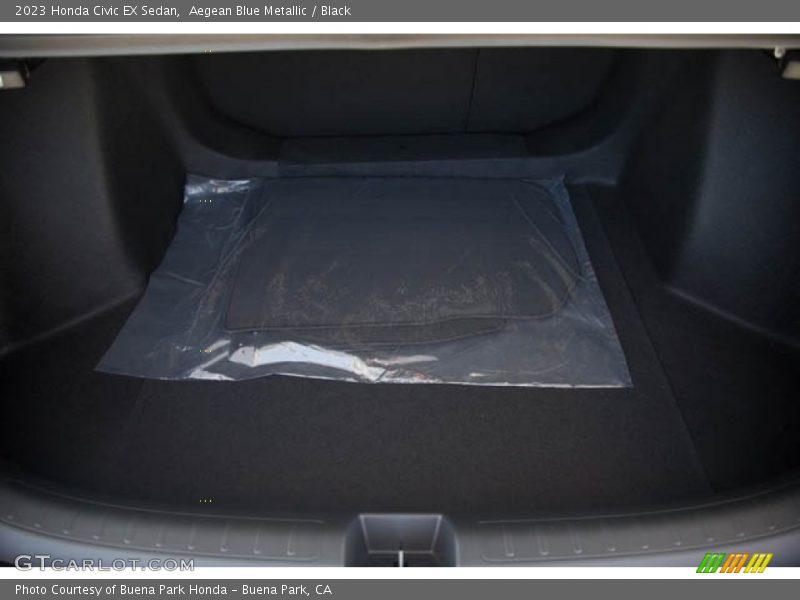  2023 Civic EX Sedan Trunk