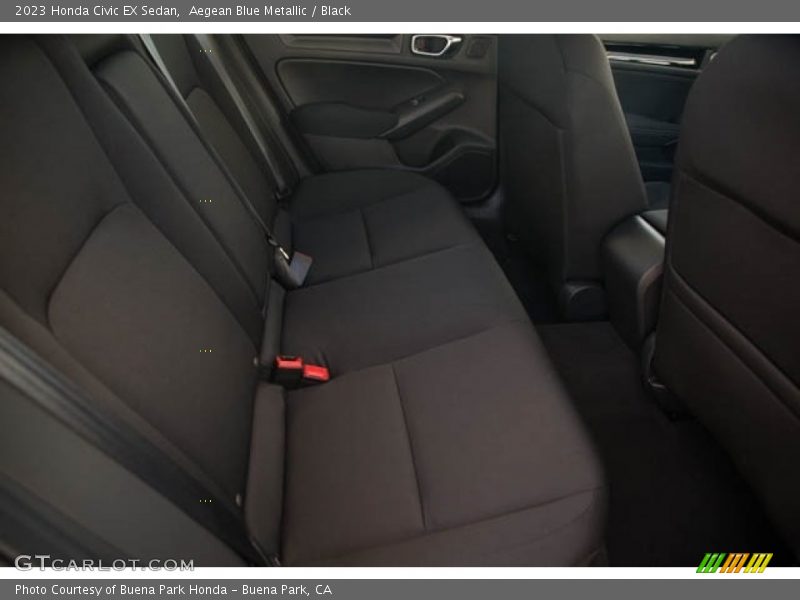Rear Seat of 2023 Civic EX Sedan