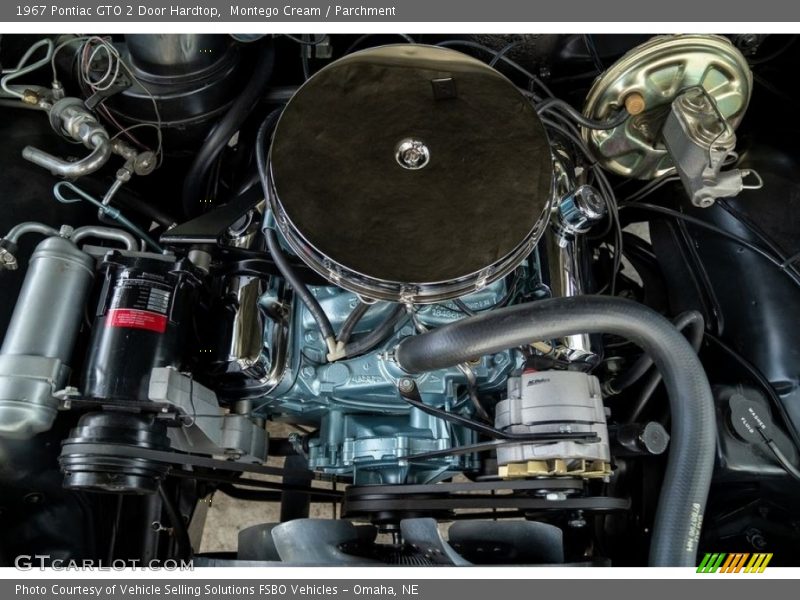  1967 GTO 2 Door Hardtop Engine - 400 cid 6.5 Liter OHV 16-Valve V8