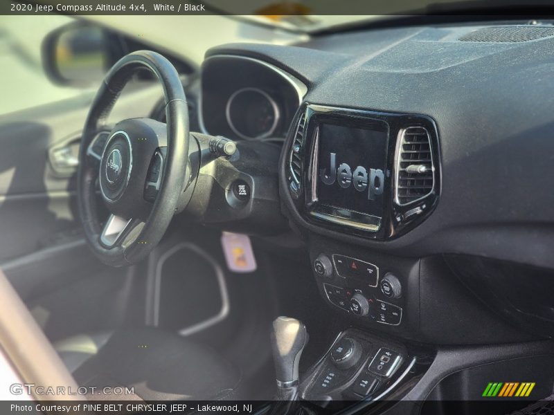 White / Black 2020 Jeep Compass Altitude 4x4