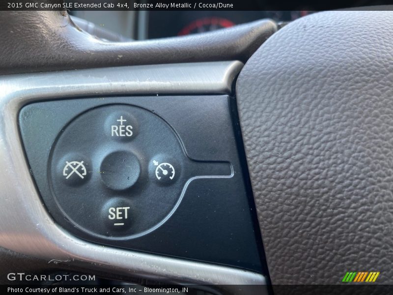  2015 Canyon SLE Extended Cab 4x4 Steering Wheel