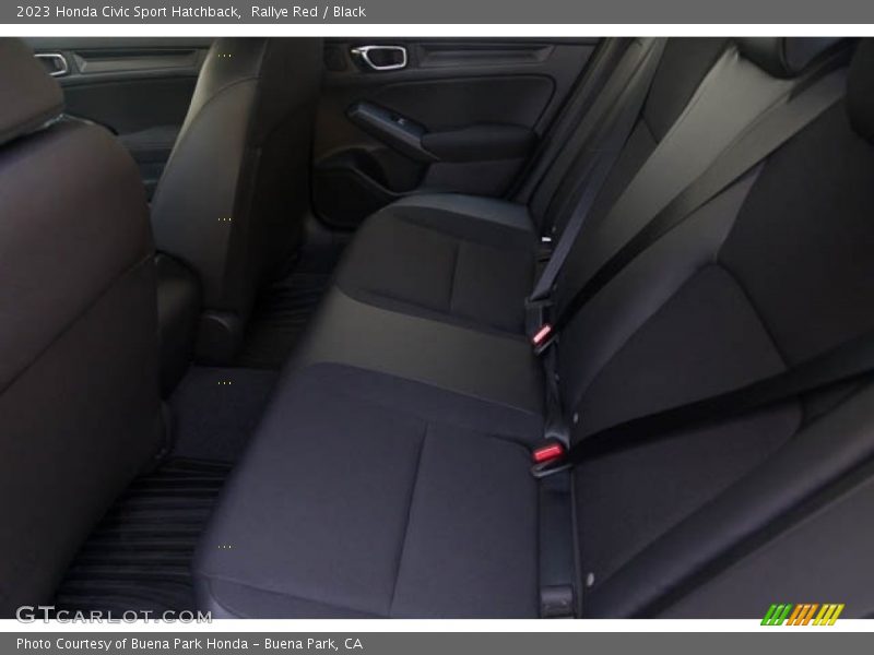 Rallye Red / Black 2023 Honda Civic Sport Hatchback