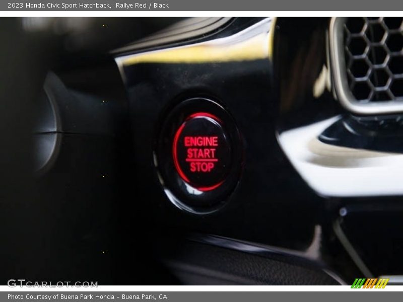 Rallye Red / Black 2023 Honda Civic Sport Hatchback