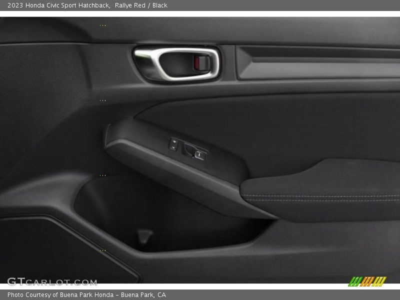 Rallye Red / Black 2023 Honda Civic Sport Hatchback
