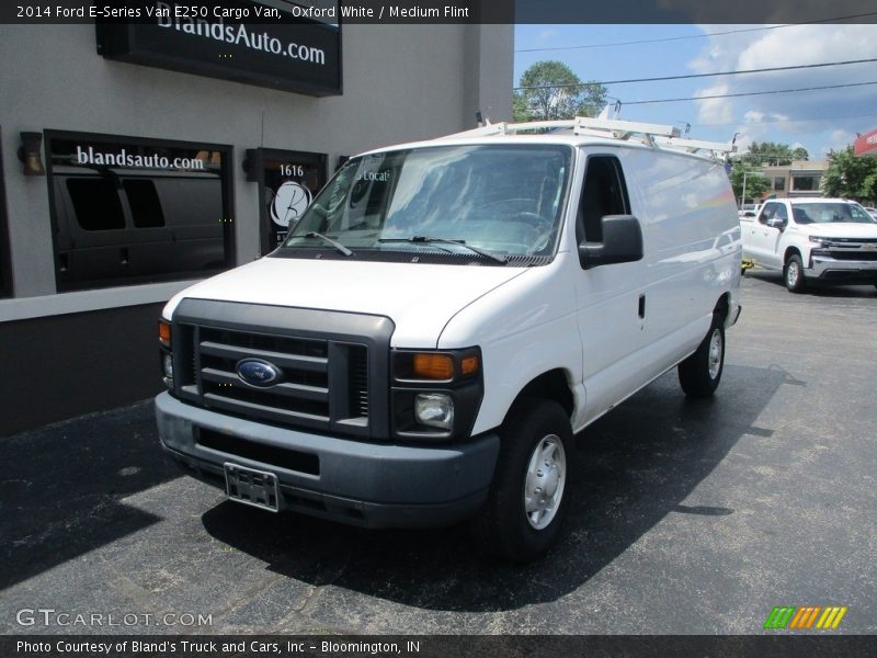 Oxford White / Medium Flint 2014 Ford E-Series Van E250 Cargo Van