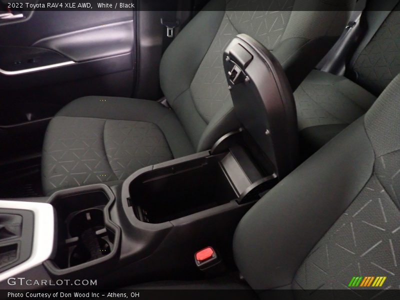 White / Black 2022 Toyota RAV4 XLE AWD