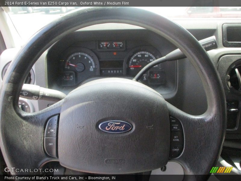 Oxford White / Medium Flint 2014 Ford E-Series Van E250 Cargo Van