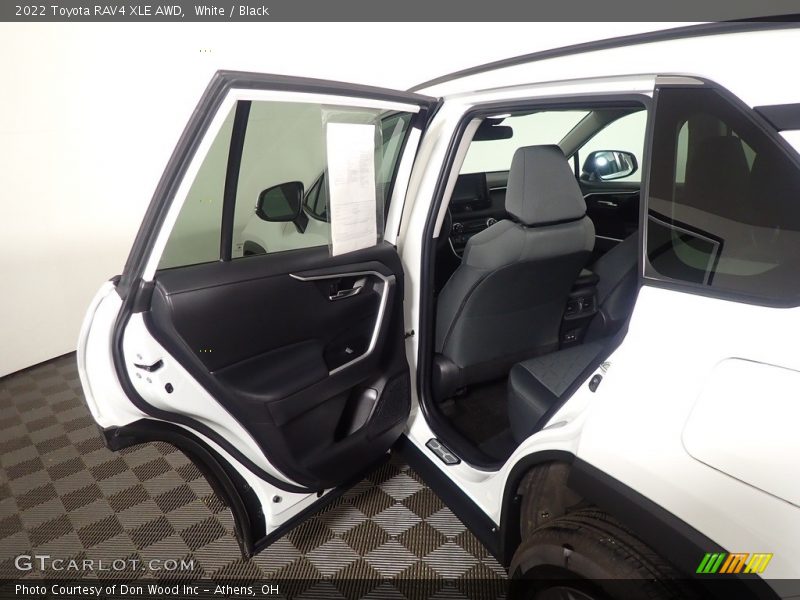 White / Black 2022 Toyota RAV4 XLE AWD