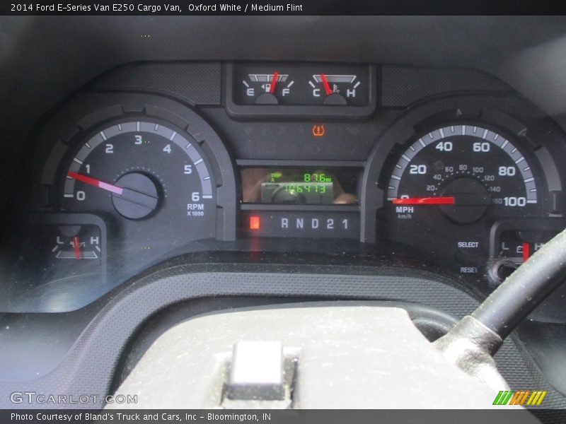 Oxford White / Medium Flint 2014 Ford E-Series Van E250 Cargo Van