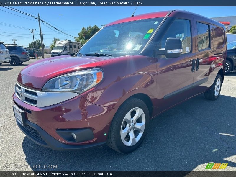  2018 ProMaster City Tradesman SLT Cargo Van Deep Red Metallic