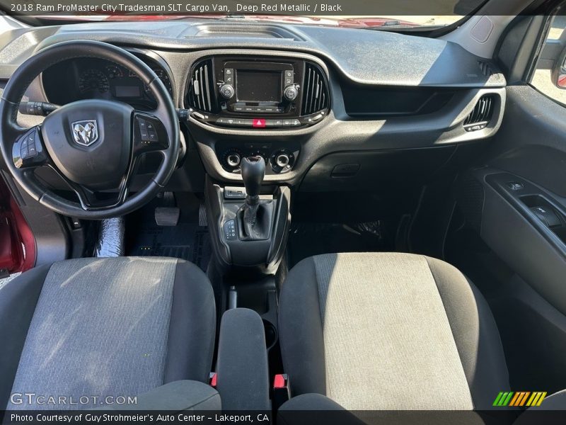  2018 ProMaster City Tradesman SLT Cargo Van Black Interior