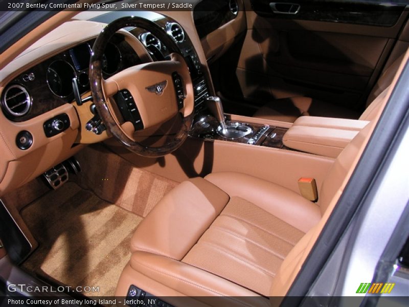 Silver Tempest / Saddle 2007 Bentley Continental Flying Spur