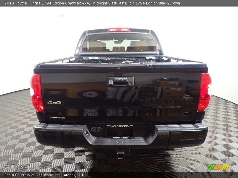 Midnight Black Metallic / 1794 Edition Black/Brown 2018 Toyota Tundra 1794 Edition CrewMax 4x4