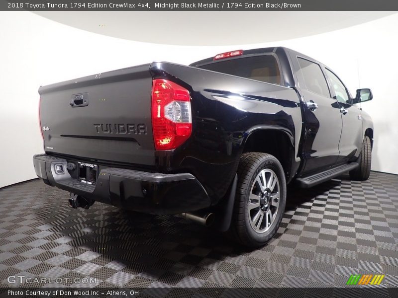 Midnight Black Metallic / 1794 Edition Black/Brown 2018 Toyota Tundra 1794 Edition CrewMax 4x4