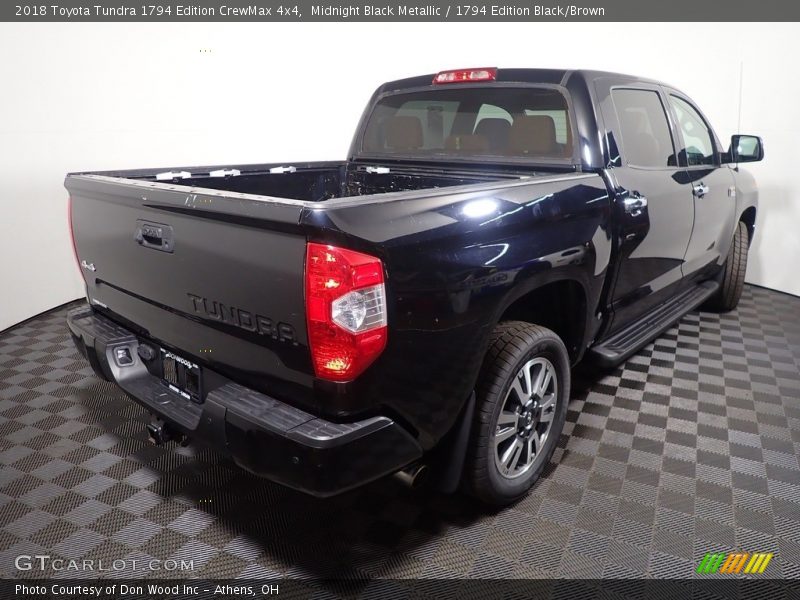 Midnight Black Metallic / 1794 Edition Black/Brown 2018 Toyota Tundra 1794 Edition CrewMax 4x4