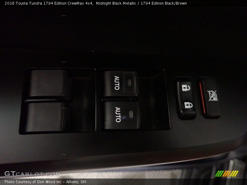 Midnight Black Metallic / 1794 Edition Black/Brown 2018 Toyota Tundra 1794 Edition CrewMax 4x4