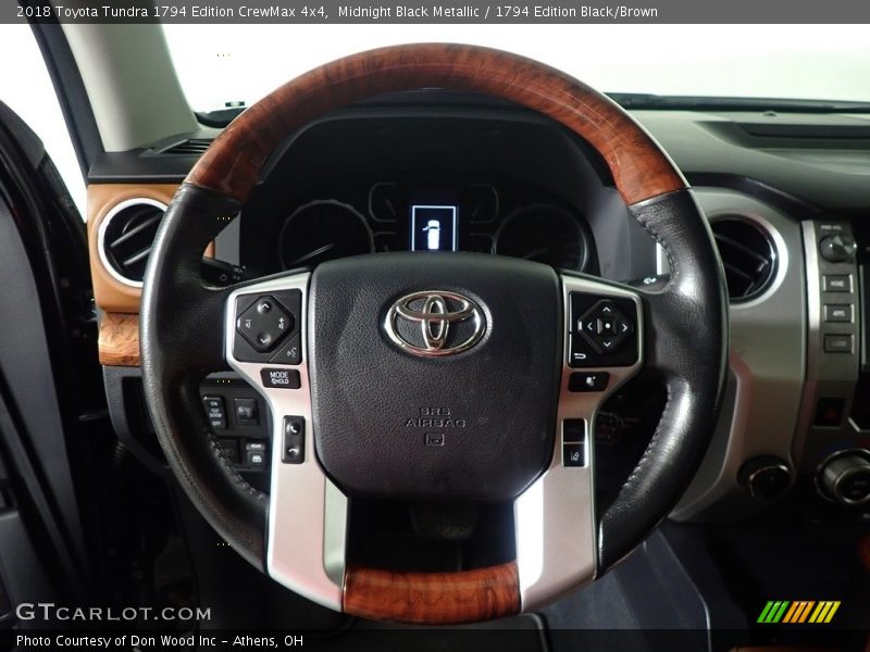 Midnight Black Metallic / 1794 Edition Black/Brown 2018 Toyota Tundra 1794 Edition CrewMax 4x4