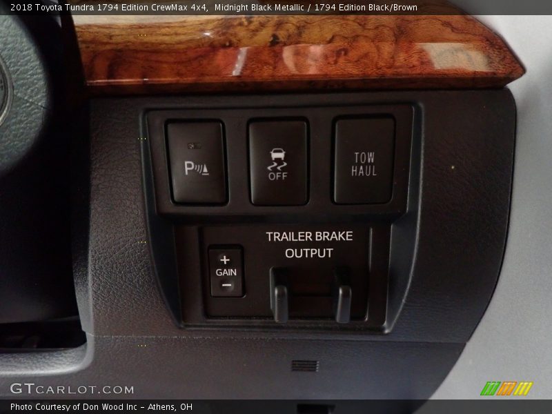Midnight Black Metallic / 1794 Edition Black/Brown 2018 Toyota Tundra 1794 Edition CrewMax 4x4