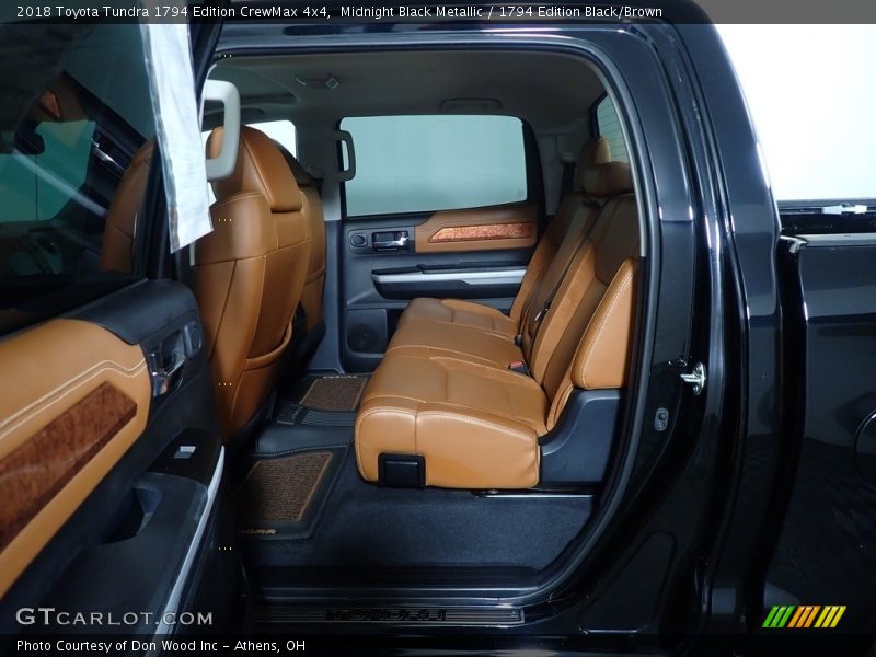Midnight Black Metallic / 1794 Edition Black/Brown 2018 Toyota Tundra 1794 Edition CrewMax 4x4