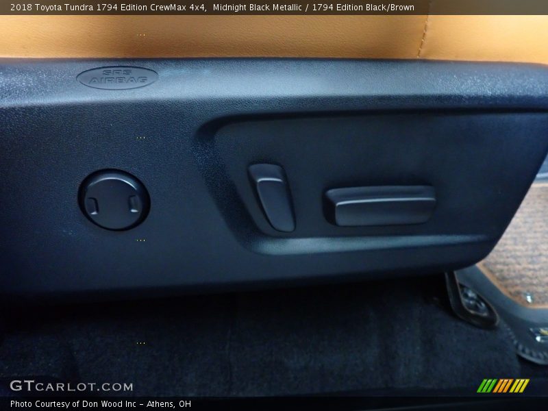 Midnight Black Metallic / 1794 Edition Black/Brown 2018 Toyota Tundra 1794 Edition CrewMax 4x4