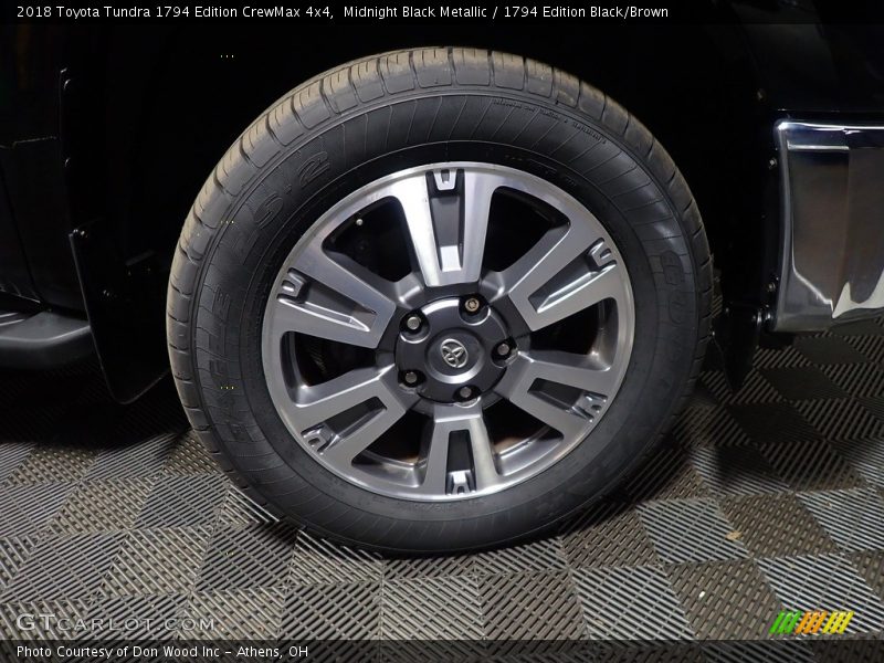 Midnight Black Metallic / 1794 Edition Black/Brown 2018 Toyota Tundra 1794 Edition CrewMax 4x4