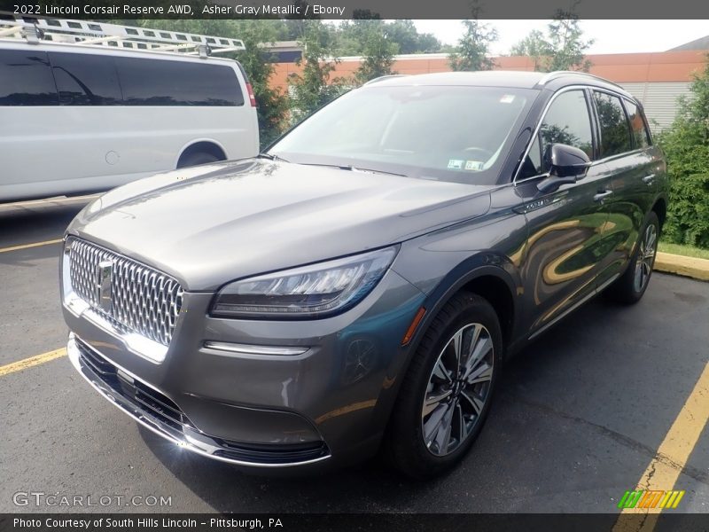 Asher Gray Metallic / Ebony 2022 Lincoln Corsair Reserve AWD