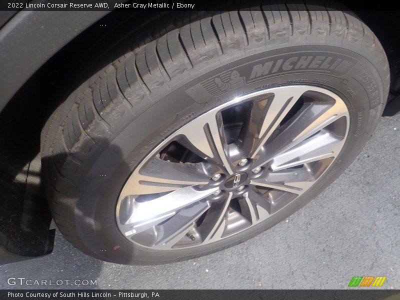 Asher Gray Metallic / Ebony 2022 Lincoln Corsair Reserve AWD