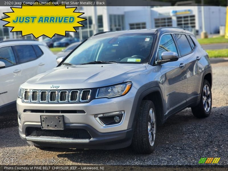 Billet Silver Metallic / Black 2020 Jeep Compass Limted 4x4