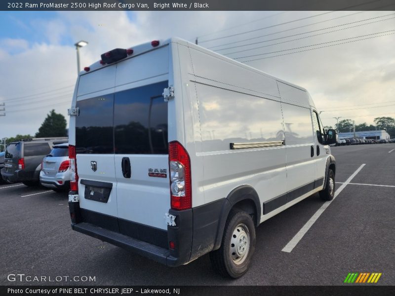 Bright White / Black 2022 Ram ProMaster 2500 High Roof Cargo Van