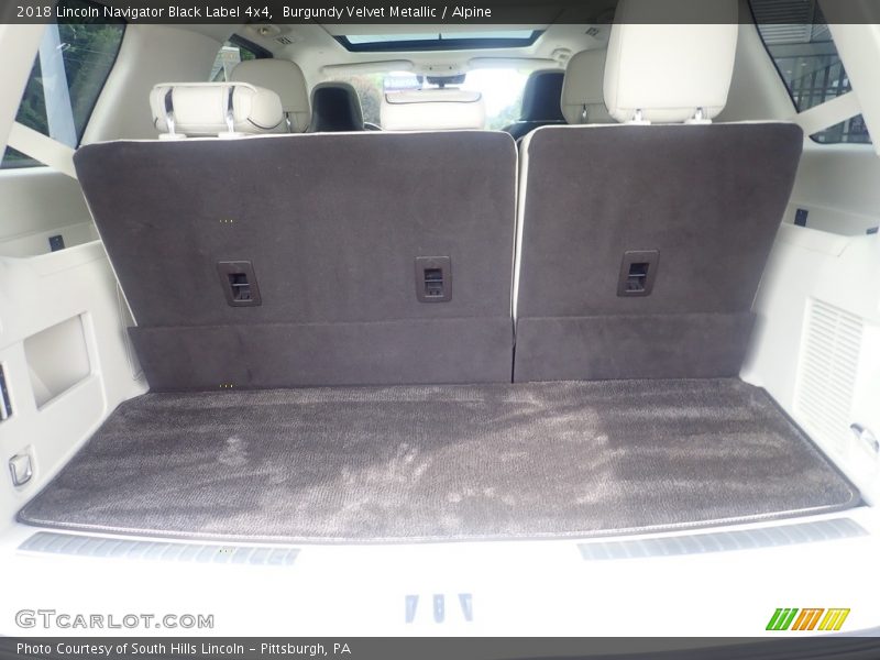 Burgundy Velvet Metallic / Alpine 2018 Lincoln Navigator Black Label 4x4