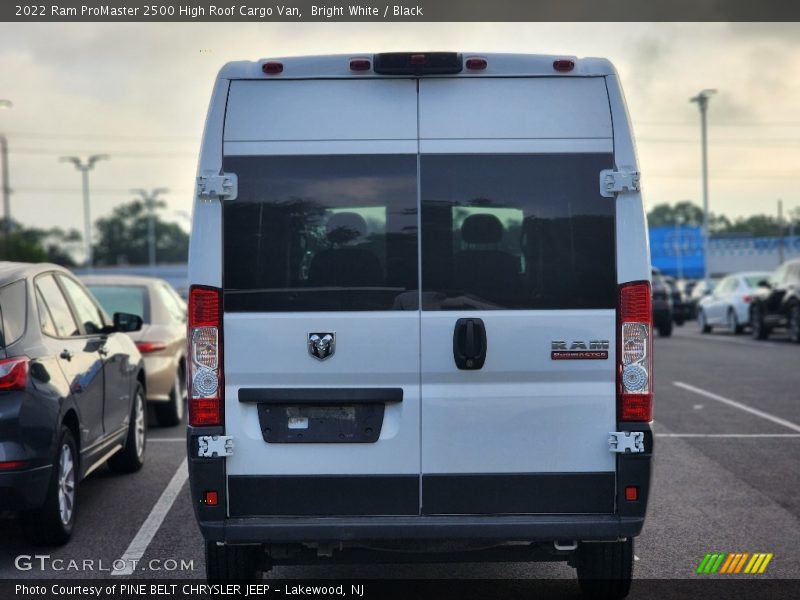 Bright White / Black 2022 Ram ProMaster 2500 High Roof Cargo Van